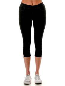 Capri-denim-black