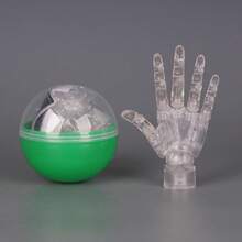 1 件 1/2 比例微型铰接式手模型，可移动手指关节，用于绘画、素描、标准右手、礼物 - 彩色 - 查看 22