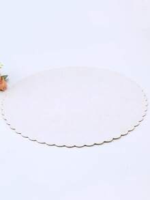 5/10 Peças (15/20/25/30 cm) Bases de Papelão Ondulado Brancas Redondas, Adequadas para Assar, Bolos DIY, Sobremesas, Comemorações de Casamento, Festas de Aniversário, Lanches, Bandejas de Exibição de Cupcakes, Festas Temáticas, Decorações de Bolo, Festas de Casamento, Páscoa, Dia das Mães, Dia dos Pais e Outras Ocasiões. - Multicolorido - Visão 6