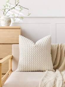 1 buc (fără umplutură) husă de pernă texturată boemă, husă de pernă texturată din catifea reiată super moale, potrivită pentru canapea, pat, dormitor, sufragerie, cadou, decor pentru casă, toate anotimpurile