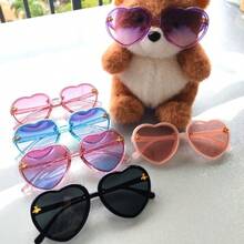 Óculos de sol infantil coracão Cute com abelha Blogueirinha Menina Kids