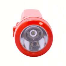 Mini Rechargeable Flashlight Portable LED Lamp Three Modes 4 Colors LED-2768 - Red - View 6