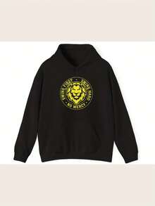 Lions Kia Hoodie, Multiple Colors, Unisex Heavyweight Blend Hoodie - Black - View 1