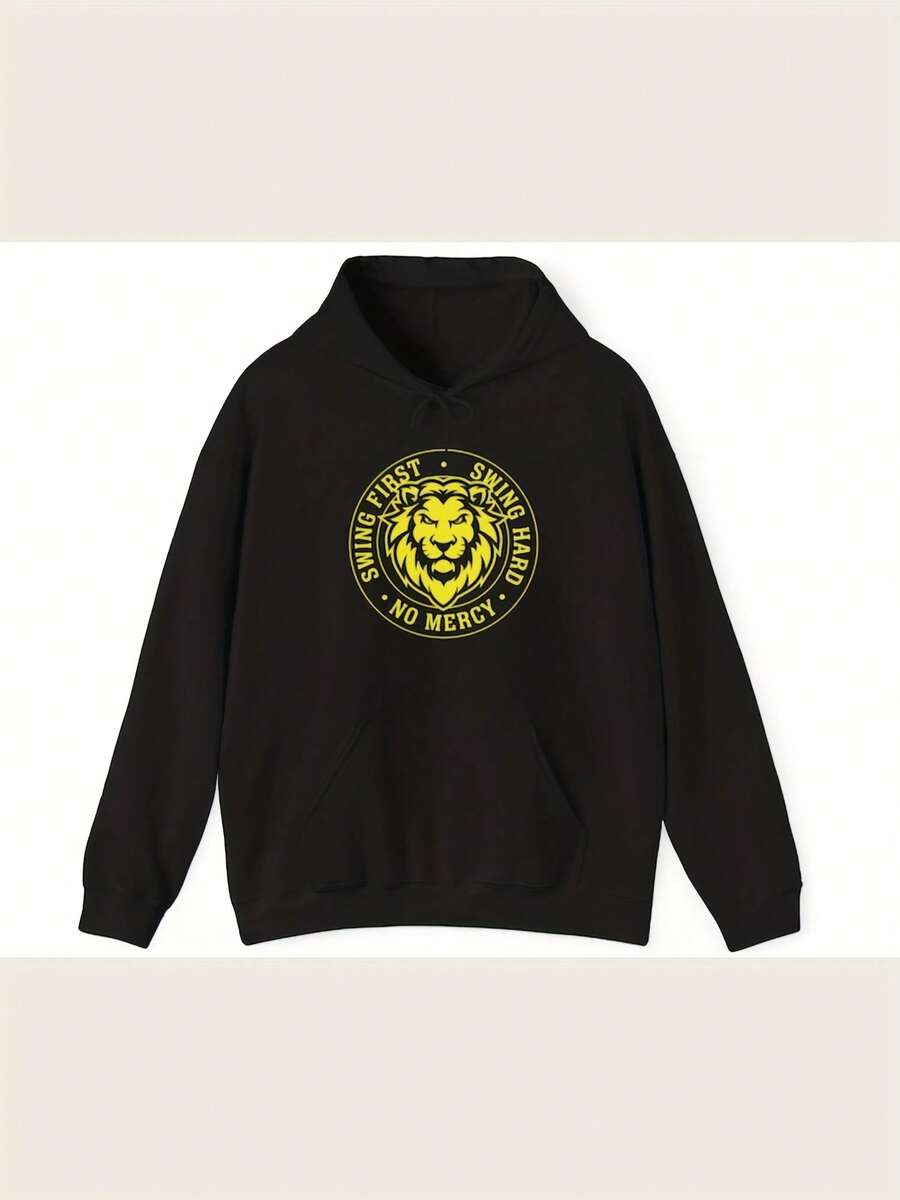 Lions Kia Hoodie, Multiple Colors, Unisex Heavyweight Blend Hoodie - Black - View 1