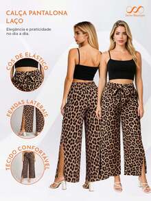 Swisz Women Pants - Rust Brown - View 3