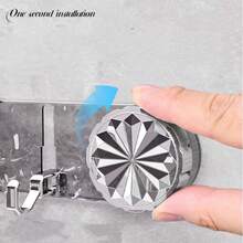 Nuovo gancio appendi-oggetti a ventosa senza foratura, a lunga, per appendere in bagno e cucina, gancio adesivo senza cuciture a 5 ganci