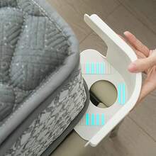 4pcs Bed Sheet Fasteners With High Strength Mattress Straps - Say Goodbye To Loose Bed Sheets, Universal Size, One-Time Installation, Bed Sheet Clips, Bed Corner Sheet Fasteners, Bedjet, Bed Jet, Fitted Sheet Fasteners - Multicolor - View 2