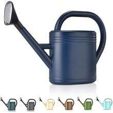 Regadera para Plantas de Interior y Exterior de 3.7 Litros Regadera para Jardín, Flores de Casa con Boquilla Grande y Larga, Con Cabezal de Aspersor (Verde) - azul - Ver 13