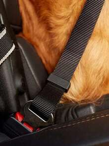 Dog Car Seat Belt Retractable Traction Lanyard, Pet Cat Car Travel Harness Traction Lanyard, Pet Car Seat Seat Belt, Retractable Belt For Dogs, Pet Leash, Cute Floral Pet Car Seat Belt