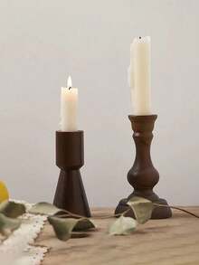 1 pièce Bougeoir en cuivre de style européen vintage - Décoration de bougeoir de bureau élégante pour la chambre, le salon, le mariage et les dîners aux chandelles