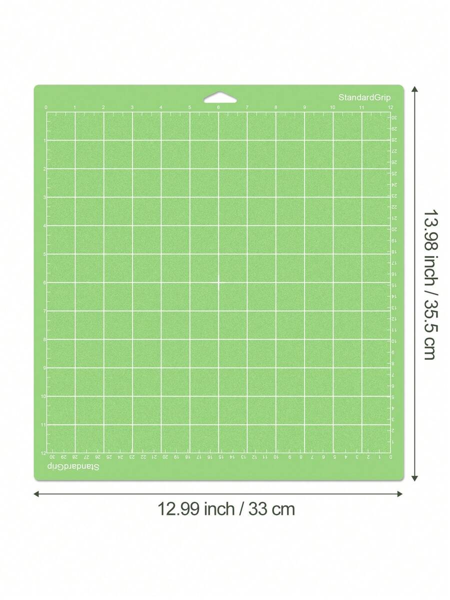 Thảm cắt 12x12 inch - Thảm vải mỏng, chắc chắn, tiêu chuẩn, dùng cho vinyl, bìa cứng, may vá, tương thích với máy Maker. - thảm cắt - Xem 1
