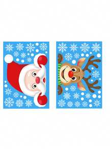 360pcs/Set, 180pcs/Set, 36pcs/Set, 36pcs Per Sheet Christmas Snowflake Static Cling Stickers For Glass Windows, Cupboards, Christmas Decorative Stickers - Multicolor - View 18