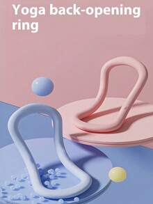 1PC Yoga Ring Calf Clamping Assistant Device, Shoulder And Back Opening, Shoulder And Shoulder Slimming, A Magic Ring For Leg Clamping And Slimming