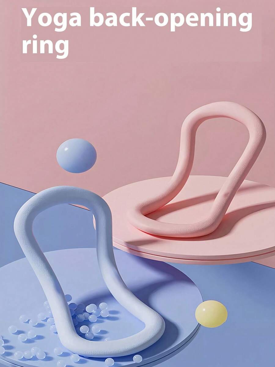 1PC Yoga Ring Calf Clamping Assistant Device, Shoulder And Back Opening, Shoulder And Shoulder Slimming, A Magic Ring For Leg Clamping And Slimming