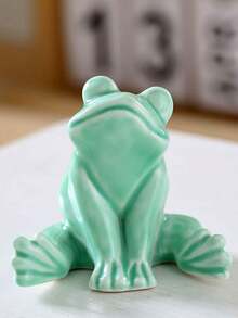 Frog Toilet Bolt Cover, Ceramic Toilet Bolt Cover, Cute Frog Shaped Toilet Bolt Cover, Easy To Install Bathroom Accessories, Cute Animal Design, Durable And Rust-Resistant 3D Plastic, Push To Install Is Fun
