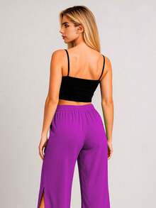 Swisz Women Pants - Rose Red - View 5