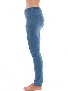 Denim Wash Jeggings For Womenhalloween