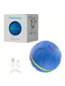 Palla interattiva per cani, palla elettrica per cani di taglia piccola/media, palla elettrica automaticamente in movimento, è il regalo ideale per i proprietari che cercano giocattoli a palla interattivi per i loro cani.