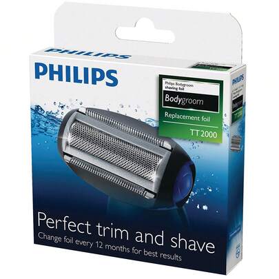 Phillips' - ✅ Free Delivery Within 24/48 Hours - Original  TT2000/43 Bodygroom Replacement Head - Body Shaving Head