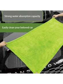 منشفة تجفيف سيارة SUV كاملة الحجم - متوفرة بمقاسات صغيرة وسطى وكبيرة وكبيرة جدًا، تقنية خيوط ملتوية، ماصة للغاية ومقاومة للخدش، قابلة للغسل في الغسالة، لتنظيف وتجفيف السيارة، منشفة تجفيف السيارة، ملحق غسيل المركبات، تصميم ثنائي الوجه، قماش ماص للغاية. مصنوعة من 100% بوليستر. منشفة حمام