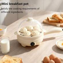 RAF Chảo điện, Bếp điện mini, Chảo rán nhà bếp, Phù hợp cho 1 đến 2 người, Chảo chống dính, Thích hợp để hấp, luộc, chiên trứng và nướng bít tết, Dụng cụ nhà bếp, Quà tặng ngày lễ. Khuyến mãi giảm giá sản phẩm mùa hè. - Xem 8