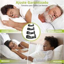 Kit de 60 Tiras Nasales Magnéticas (Negro) - 30 Pares de Dilatador Nasal, Aumenta Oxígeno, Reduce Ronquidos, Mejora Sueño, Resistente al Sudor y Adecuado para Piel - Negro 30 Pares - Ver 4