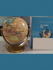 1 pieza Globo flotante decorativo de estilo vintage americano, decoración de escritorio de lujo de alta gama con relieve 3D, adecuado para estudio/oficina, decoración del hogar, decoración de cocina, decoración de habitación, decoración de fiesta, artesanía decorativa, adornos de escritorio, decoraciones de escritorio, regalos decorativos para fiestas, decoraciones navideñas, regalos de Navidad. - Multicolor - Ver 8