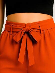 Swisz Women Pants - Orange - View 2