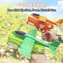 Outdoor Game Foam Dart Airplane, Parent-Child Interactive Foam Airplane Shooting Toy, Throwing Foam Airplane, Children's Birthday Gift For Boys And Girls - Multicolor - View 3