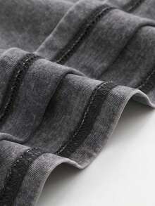 Anboa 4-Pack Men's Vintage Washed Oversized T-Shirts, Heavyweight Cotton Casual Tee Set - Màu beCà phêXámĐenCà phê mơ xám đen - Xem 3