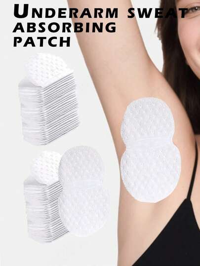 Disposable Underarm Sweat Pads, Effective, Breathable, Invisible, Absorbent Patches, Lightweight Moisture-Wicking, Comfortable Odorless, Easy To Use, Suitable For Hot Summer, Men & Women, Travel, Sports, Outdoor, Summer, Stickers, Christmas Gifts, Gym Body Care