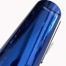 لفة واحدة 50 * 300 سم/19.69 * 118.11 بوصة فيلم ملون قابل للتمدد بطلاء كهربائي للسيارة، ديكور خارجي للمركبة متين ومرن، ملصق سهل التطبيق، تعديل هيكل السيارة DIY، مقاوم للماء والخدش، فيلم قابل للتنفس