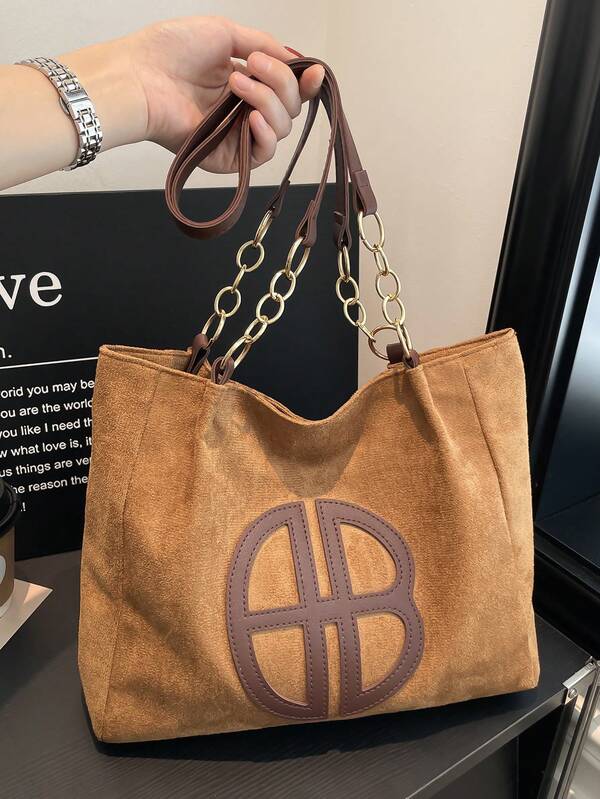 Nouveau sac à main pour femmes, sac fourre-tout, design de niche polyvalent avec double poignée, grande capacité, sac à bandoulière, convient pour les vacances, les déplacements, les courses et l'utilisation quotidienne. Sac de voyage, sac de voyage pour les affaires, les vacances. Sac de voyage multifonction portable, sac week-end unisexe