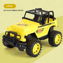 1pc 2025 New Off-Road Toy Car Inertial Large Beach Truck Pickup Truck Car Model, Birthday Gift, Christmas Gift, Gift, Perfect Gift, Present - Multicolor - View 9