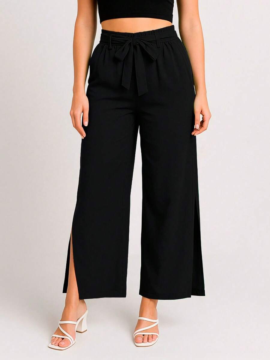 Swisz Women Pants - Black - View 1