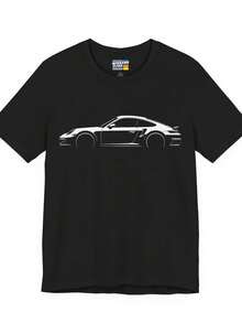 911 Shirt W 992 Turbo Silhouette  911 Turbo & Turbo S Model Years 2020 2021 2022 2023 2024 2025  Prsche Graphic TShirt Car Lover Gift - 款式19 - 查看 1
