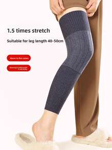 加长防滑保暖护膝，加厚腿套，适合秋冬季节，男女通用，适用于运动、健身、旅行、工作等场合。 - 彩色 - 查看 6