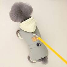 韩式四脚加厚外套，狗狗衣服，猫咪服装，加厚外套，保暖服，小型动物四脚服装，狗狗用品，宠物服装，新款秋冬狗狗服装