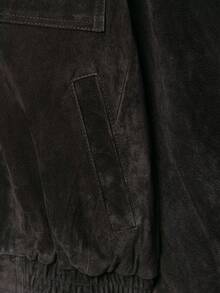 DEEKA Autumn/Winter New Arrival Women's Fashion Suede-Feel Leather Jacket, European And American Style Spring - Maroon - View 11