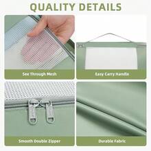 6/8/10 Set Packing Cubes For Travel Luggage Organizer - 08-matcha Green - View 3