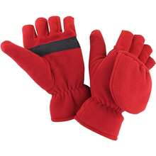Result Unisex Winter Essentials Palmgrip Glove-Mitt (Red) - 100% Polyester - (BC3059) - Red - View 2