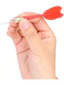 Chazcool Dardos de Aguja, 15pcs Puntas de Aguja de Cobre y Dardos de Coloridas PVC, Dardos de Vuelo Dardos de Metal para Principiantes Tiro Al Blanco Bar Juego Globo - 1 - Ver 8