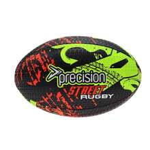 Precision Street Mania Rugby Ball (Multicoloured) - 100% Mixed - (RD3736) - Multicolor - View 2
