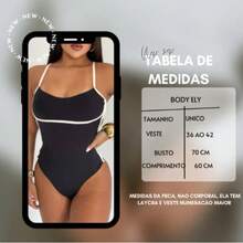 Women's Body Kit Suplex Straps C Cup Plain Comfortable Elegant Casual Chic. - 吊帶緊身衣 / 白色 - 查看 6