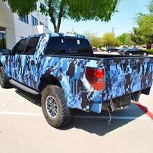 ملصق سيارة فينيل مقاوم للماء ذو نمط فسيفساء، بدون فقاعات وتحرير الهواء، ملصقات ديكورية للسيارة