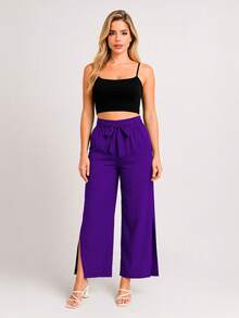 Swisz Women Pants - Red Violet - View 7