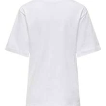 Maglietta Only Manhattan Oversize bianca per donna
