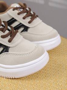 Fashionable Korean Style Oxford Color Flat Shoes, Suitable For Students Outdoor And Indoor Wear, All Seasons - Light Grey - View 9