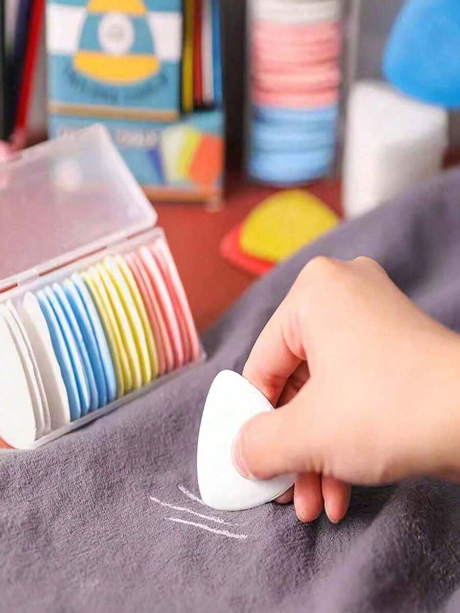 Erasable Tailoring Chalk, Sewing Chalk, Erasable Colored Chalk, Suitable For Sewing, Needlework, Embroidery, Makeup And Marking, Sewing Tool Accessories
