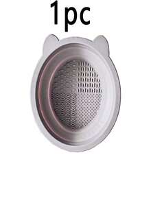 3/1pc Foldable Silicone Makeup Brush Cleaning Bowl, Portable Cleaning Tool, Silicone Cleaning Mat, Cosmetic Storage Box, Spa Tool, Professional Cleaning Set, Silicone Folding Cleaning Bowl, Makeup Tool Cleaning Bowl, Puff Beauty Tool, Cleaning Board Makeup Brush, Face Mask Bowl, Dorm Cleaning Drying Rack